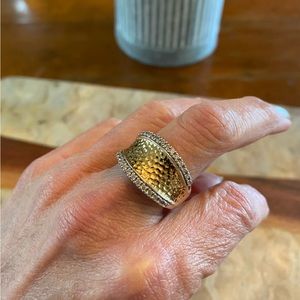 Joseph Esposito Hammered Ring